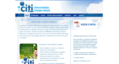 Desktop Screenshot of citibrusque.org.br